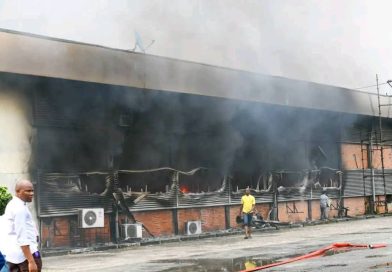 RIVERS SECRETARIAT FIRE: NO CASUALTY