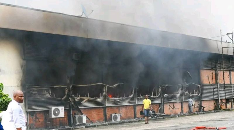 RIVERS SECRETARIAT FIRE: NO CASUALTY