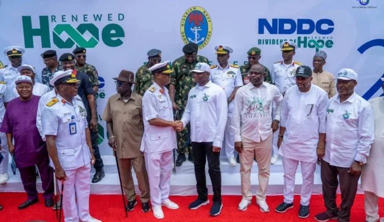 NDDC inaugurates naval location to check piracy, oil theft, other crimes in Bayelsa