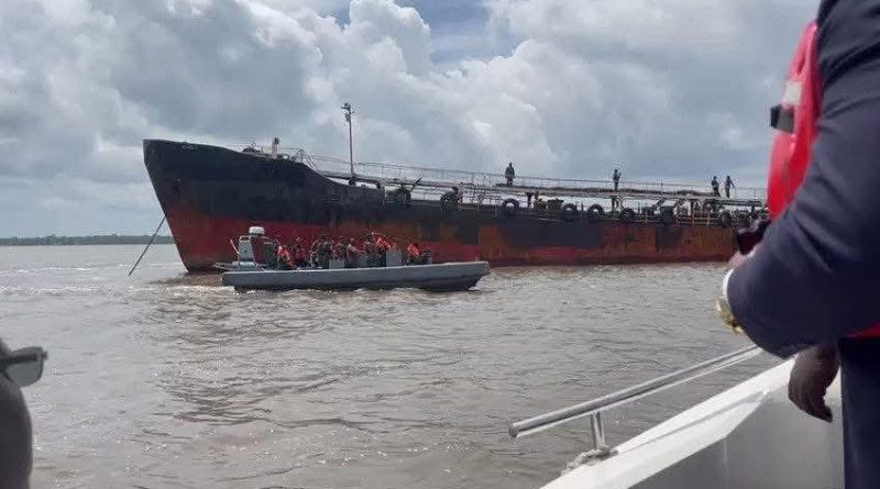 Military Intercepts Vessels Carrying Illegal Crude Oil Worth $300 Million
