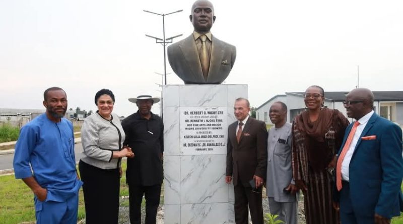 Wigwe University Commissions Sculpture to Honour Founder’s Legacy