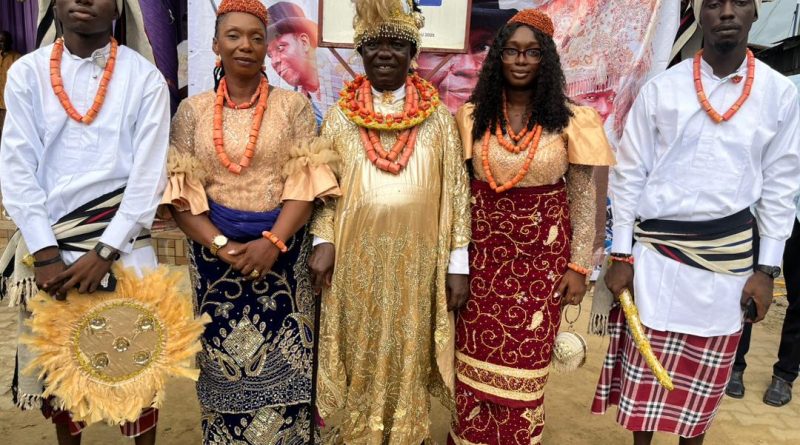 Hon. Abiye Davies Installed as Chief, Takes Title “Igbiriye-Elugwe I” in Grand Traditional Ceremony